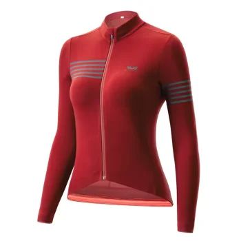 Rockbros YPW065 TVI Women's Long Sleeve Cycling Jersey S - Red