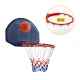 Basketbola grozs BACKYARD FALCON, pie sienas montējams, melns