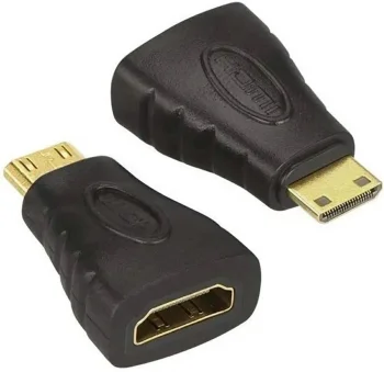 HDMI uz Mini HDMI adapteris HD27, melns