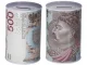 Металлический Ящик Копилка для Монет, Зелёный | Metal Piggy Bank Money Box Can