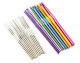 Tamborēšanas āķu komplekts 22 gab. | Set of crochet hooks 22 pcs.