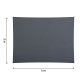 Plonos Rectangular Shade Sail 3x4m, Grey