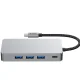 USB-C концентратор Tech-Protect HB05 9in1, серый
