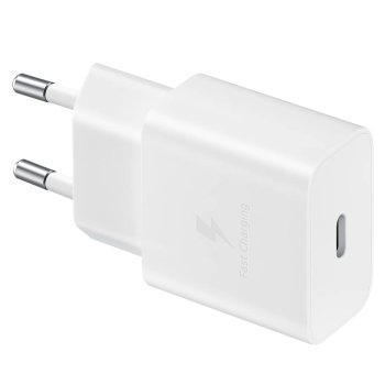 Samsung EP-T1510NWEGEU 15W PD USB-C AFC sienas lādētājs – balts