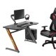 NanoRS RS120 Spēļu galds 120x60cm Melns