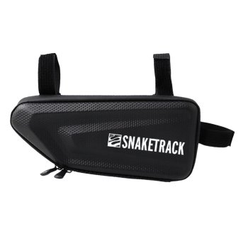 Bike Frame Bag Snake Track ST01 Waterproof Bicycle Storage Pouch, Black