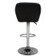 Swivel Adjustable Height Bar Counter Stool Chair M06, Black