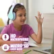 PowerLocus P2 Kids bērnu austiņas ar austiņām, violetas/tirkīza