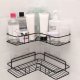 Corner Shower Caddy 2 Pack No Drill Adhesive Bathroom Shower Organizer Shelf Rustproof