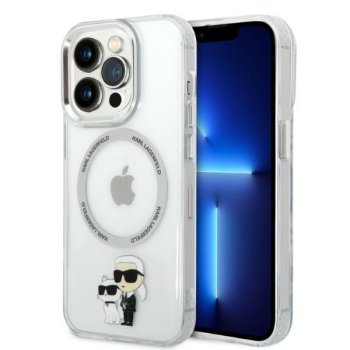 Karl Lagerfeld IML NFT Karl&Choupette MagSafe vāciņš iPhone 14 Pro