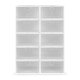 Modernhome PJJSB0002 Modulārs apavu skapis, 10 moduļi