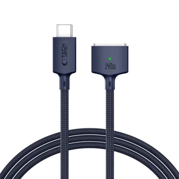 Tech-Protect MMC01 Ultraboost USB-C / MagSafe 3 kabelis 140W 200cm, Navy Blue