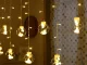 Рождественская Гирлянда, Занавес, Лампочки, 138 LED, IP44, Теплый Белый