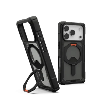Чехол UAG Plasma XTE MagSafe для iPhone 17 Pro – чёрный и оранжевый