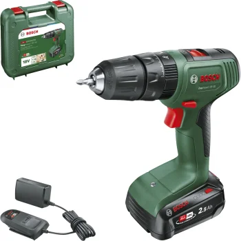 Аккумуляторная ударная дрель-шуруповерт Bosch EasyImpact 18V-38 Set, 18 В