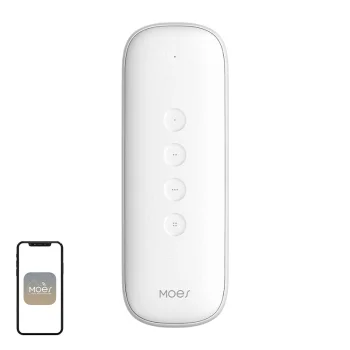 Умный сценарный выключатель MOES ZR-SR-R01-WH ZigBee IP55, белый