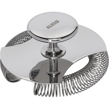 Двойной барный стрейнер Alessi The Tending Box GIA27, Серебристый