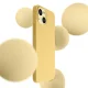 Силиконовый чехол 3mk Hardy Silicone MagCase для iPhone 15 Plus, Желтый