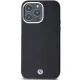 BMW iPhone 15 Pro Max Case Signature Wrapped Metal MagSafe, Black