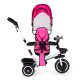 ECOTOYS Kids\' Tricycle with 360° Rotating Seat and Push Handle, Pink