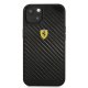 Ferrari FEHCP13SFCABK iPhone 13 mini 5.4" black/black hardcase On Track Real Carbon