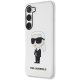 Karl Lagerfeld Transparent Hardcase for Samsung Galaxy S23+ Ikonik Karl