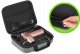 Ķermeņa masāžas pistole + 8 uzgaļi Neo-sport NS-500, Rozā krāsā | Body Massage Gun