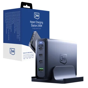 Аксессуары - 3mk Hyper Charging Station 240W