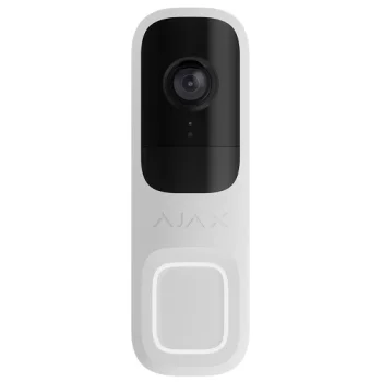 Умный видеозвонок Ajax DoorBell 4MP AI Белый