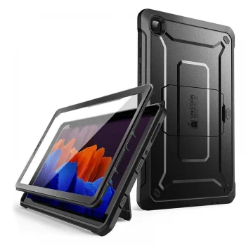 Samsung Galaxy Tab A7 Lite (SM-T220/T225) Supcase Unicorn Beetle Hard Case Cover, Black | Чехол Кабура...
