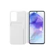 Samsung Galaxy A55 ( SM-A556B/DS ) Smart Clear View Cover with Display, White (EF-ZA556CWEGWW) |...
