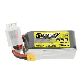 Аккумулятор Tattu R-Line 650mAh 14.8V 95C 4S1P XT30