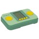 Pārnēsājama retro spēļu konsole elektroniskā arkādes spēle, zaļa