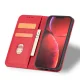 Magnet Fancy Case iPhone 14 Pro Max atverams vāciņš maciņš grāmatiņa, sarkans