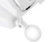 Lupa uz galvas ar 3 LED gaismām un maināmām lēcām, 1.5x - 11.5x, melna/balta