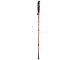 Skandināvu teleskopiskās nūjošanas staigāšanas nūjas 2 gab. komplekts, Sarkanas | Nordic Walking Stick Pole Set