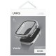 Uniq Voute Case with Tempered Glass for Apple Watch 10/11 46mm, Silver