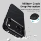 Чехол Tech-Protect для iPhone 17 Pro Max Ion Carbon MagSafe, серый/черный