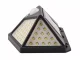 Saules bateriju lampa 100 LED ar kustības un krēslas sensoru