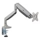 Maclean MC-969 Monitora stiprinājums ar gāzes atsperi, 17\"-45\", 16 kg, sudraba