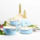 Набор кастрюль и сковород GreenPan Padova Reserve, 6 предм., Light Blue