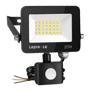 LED prožektors ar kustības sensoru Lepro 340013-DW-EU 20W 2000 lm 5000K IP65