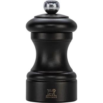 Peugeot Bistro Beech Wood Salt Mill 10 cm, Chocolate Brown