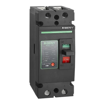 Līdzstrāvas automātslēdzis DC 2P, 125A, 500VDC, melns