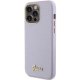 Guess iPhone 15 Pro Max vāciņš Glitter Glossy Script, lillā