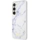 Guess Hardcase telefona vāciņš Marble Balts S23+ S916