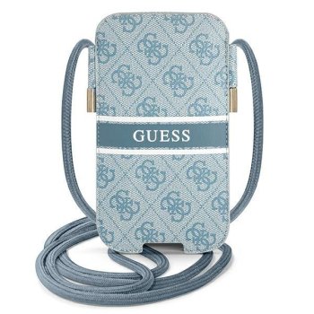 Guess Laptop Backpack Bag Handbag, 6.7'', Blue Hardcase Stripe
