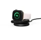 Беспроводное зарядное устройство Tech-Protect A55 2in1 MagSafe Qi2.2 25W, черное