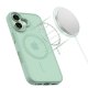 Tech-Protect MagMat MagSafe Phone Case Cover iPhone 17 - Transparent Green