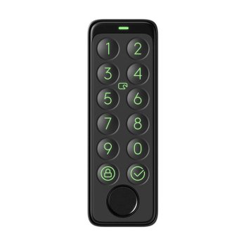 Умная кодовая панель SwitchBot Keypad со сканером отпечатков пальцев,...